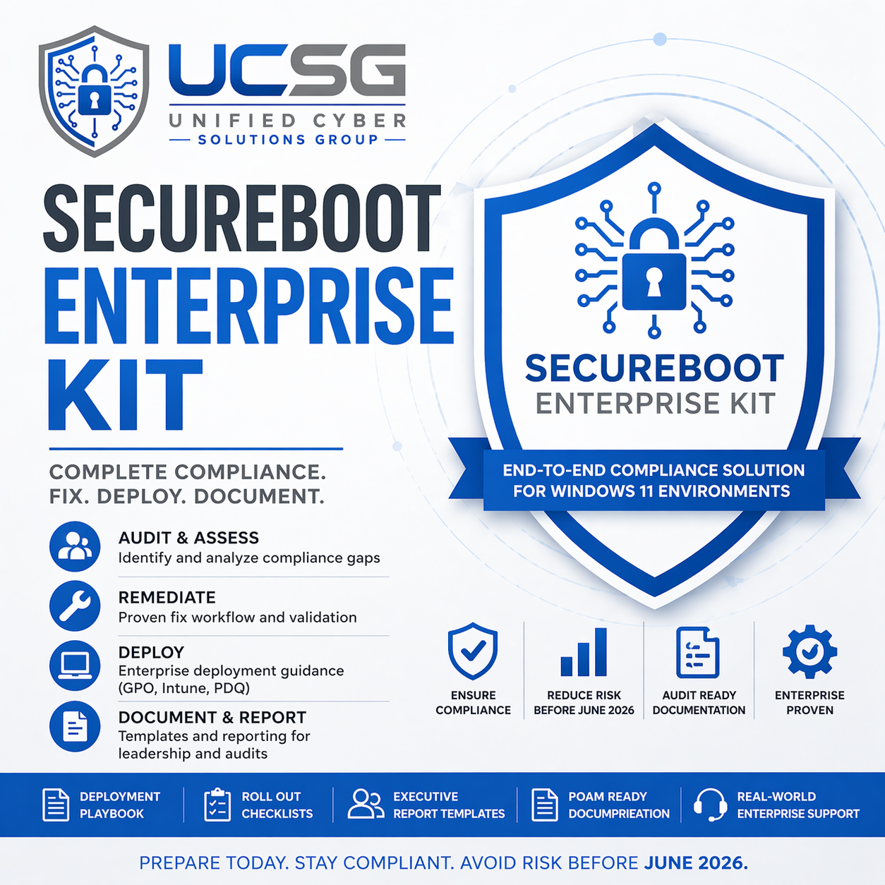 Get Fixed — UCSG product visual